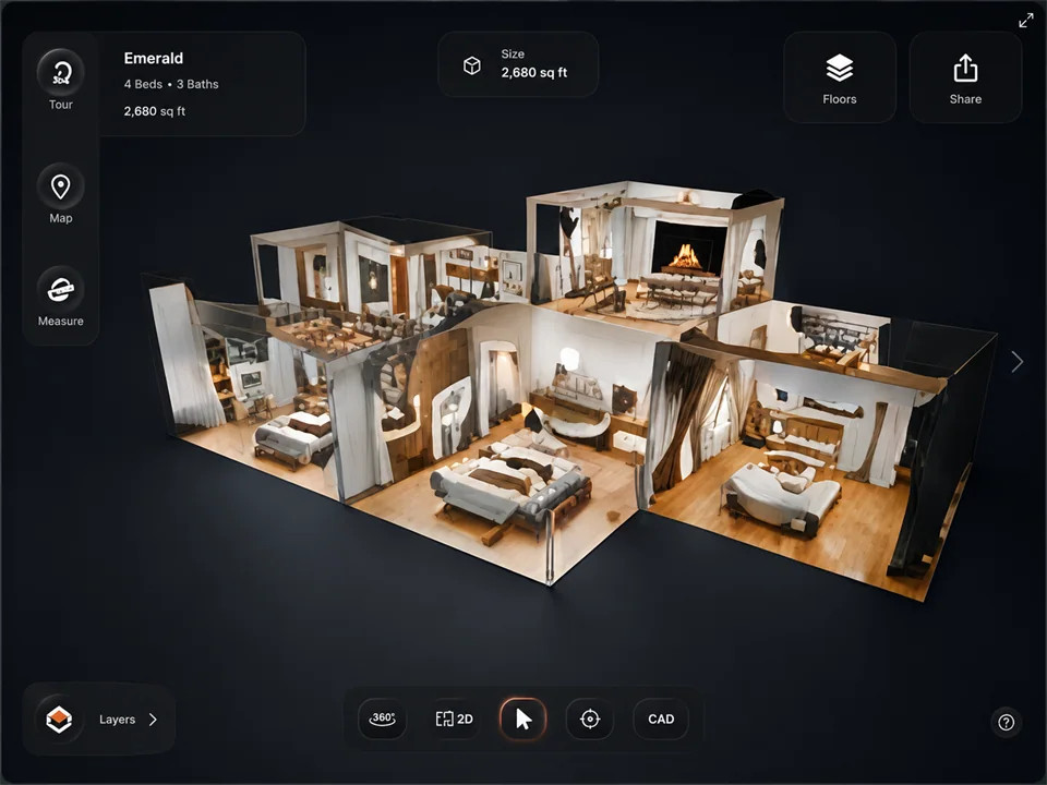 GuildTour Studio property walkthrough preview